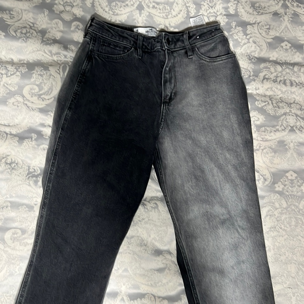 Hollister curvy high rise mom jean.